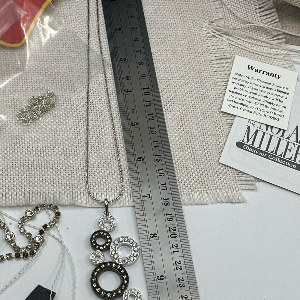 Vintage Nolan Miller “Buoyant Bubble” Pendant Necklace – Glamour Collection - Picture 14 of 17